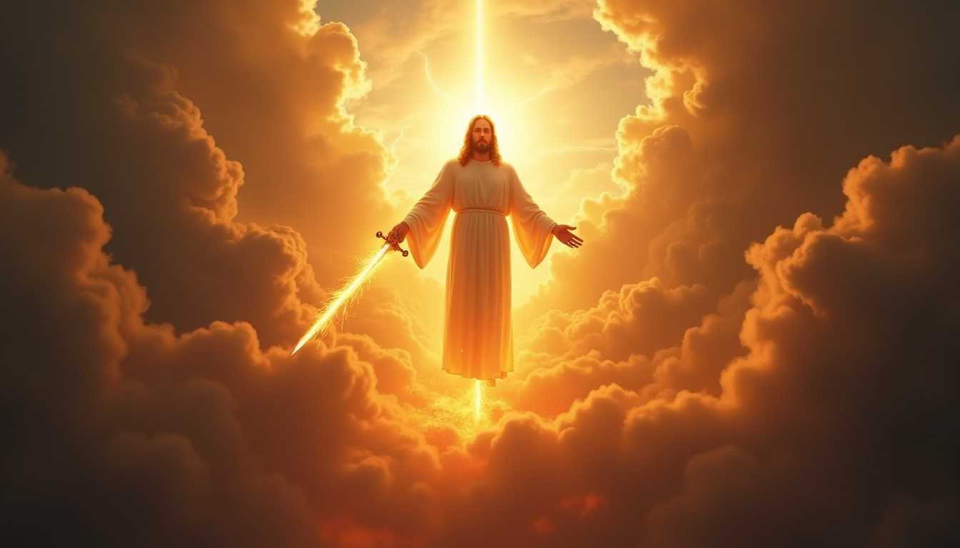 Christ’s Coming In Glory And Flaming Fire